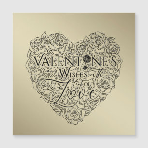 Minimalist Valentine's Day Line Art