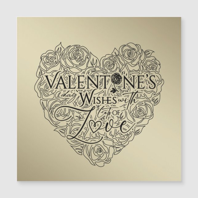 Minimalist Valentine's Day  Line Art (Front)