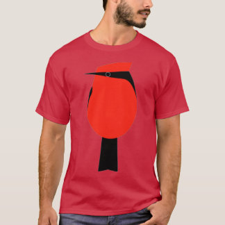 Minimalist Vermilion Flycatcher T-Shirt