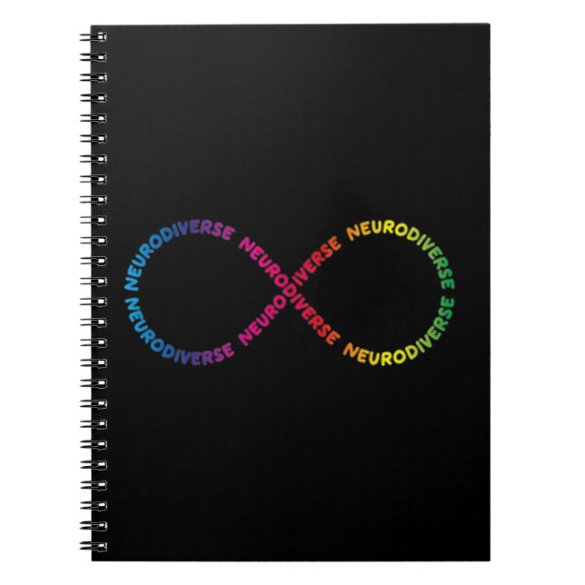 Minimalist version, a stylish atypical neurodivers notebook (Front)
