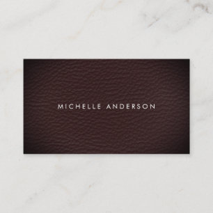 Minimalist Vignette Texture Print Business Card