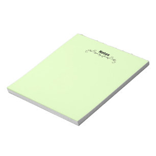 Minimalist Vine Aesthetic Notepad