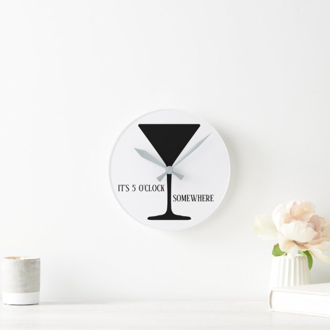 Minimalist Wall Clock (Home)