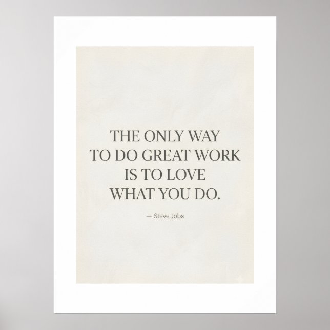 Minimalist Wall poster  (Front)
