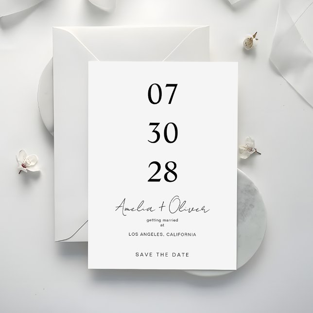 Minimalist Wedding Announcement Script Typography (Creator Uploaded)