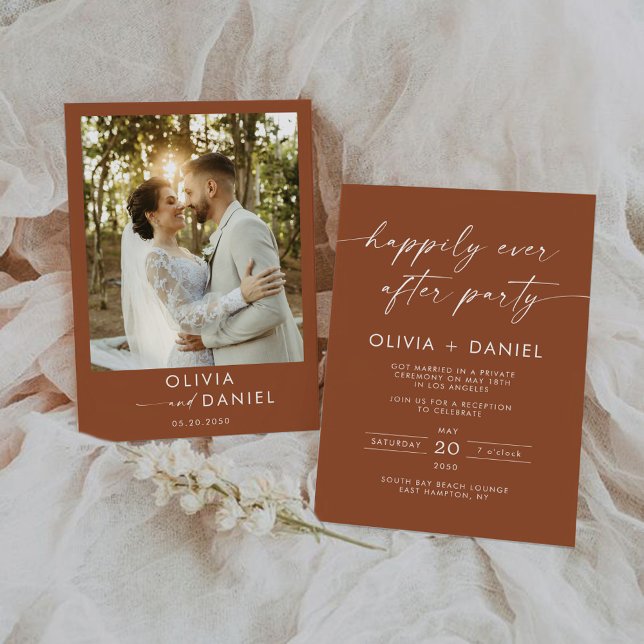 Minimalist Wedding Ceremony Invitation (Creator Uploaded)