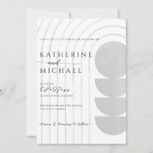 Minimalist Wedding Invitation