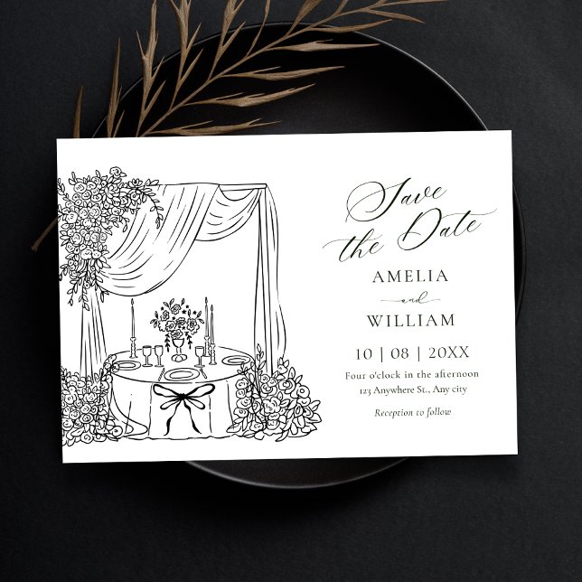 Minimalist wedding save the date (Creator Uploaded)