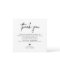 Minimalist Wedding Square Thank You Cards