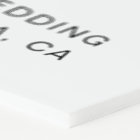 Minimalist Wedding Welcome Sign | Modern Welcome