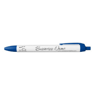 Minimalist Welcome Home Client Appreciation Black Ink Pen
