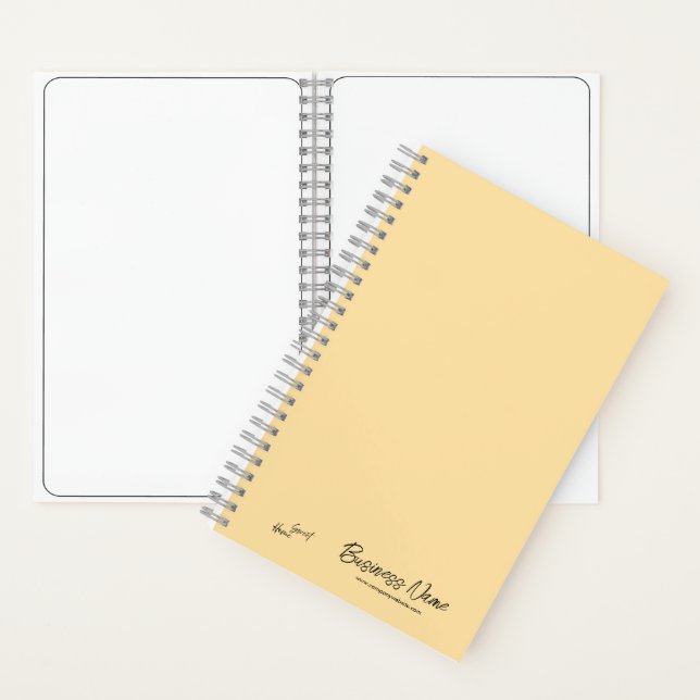 Minimalist Welcome Home Client Appreciation Notebook (Inside)