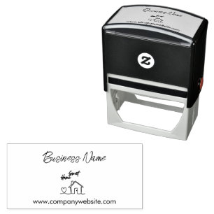 Minimalist Welcome Home Client Appreciation Self-inking Stamp