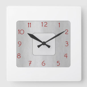 Minimalist White and Grey>Popular Wall Clock
