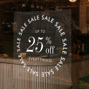 Minimalist White Business Sale Boutique Promotion