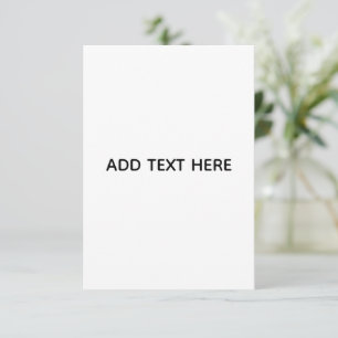 Minimalist White Elegant for Any Occasions Announcement