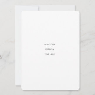 Minimalist White Elegant for Any Occasions Card