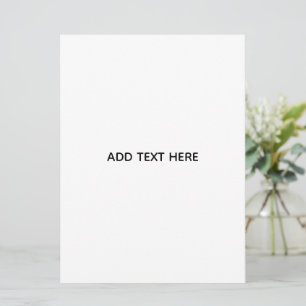 Minimalist White Elegant for Any Occasions Card