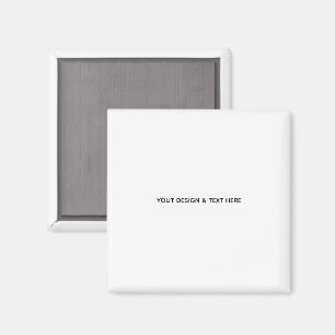 Minimalist White Elegant for Any Occasions Magnet