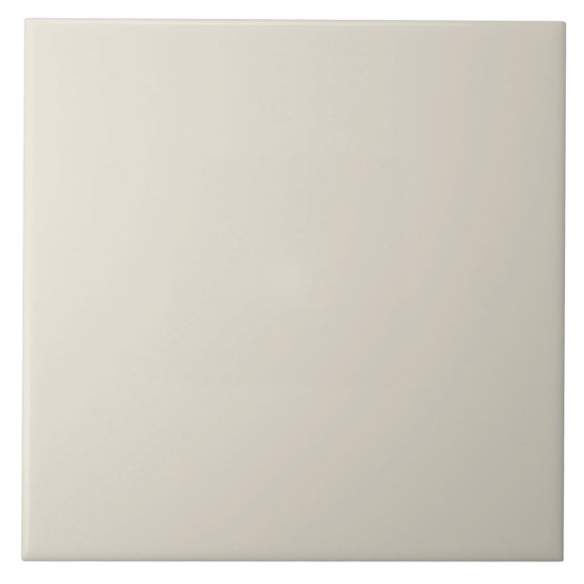 Minimalist  White Plain    solid colour  Ceramic Tile (Front)