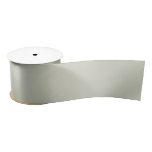 Minimalist white sage plain solid modern elegant satin ribbon