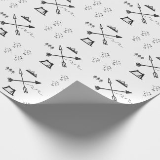 Minimalist Wilderness Wrapping Paper