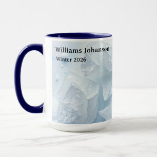 Minimalist Winter Thaw Nature Aesthetic Mug