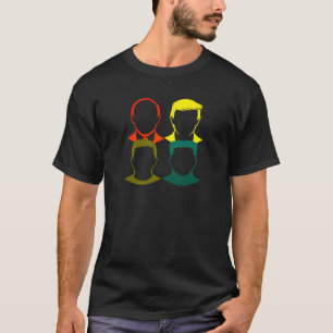 Minimalist World Leaders Pop Art T-Shirt