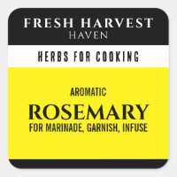 Minimalist Yellow Herb