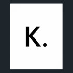 Minimalist Your Initial Alphabet Geo Font Print<br><div class="desc">Minimalist Your Initial Alphabet Geo Font Print</div>