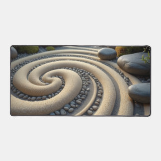 Minimalist Zen Garden Desk Mat