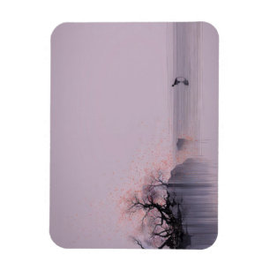 Minimalist Zen Landscape Magnet