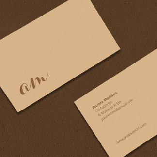 Minimalistic and Beautiful Simple Business Card