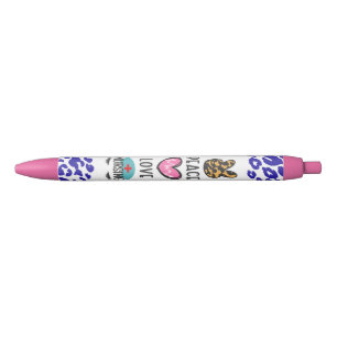 Minimalistic art design Nurse Black Ink Pen