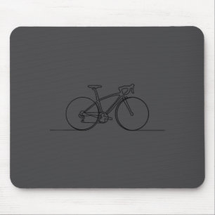 Minimalistic Bicycle Cycling,bike Rider Mountainbi Mouse Pad