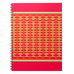 Minimalistic birds on grid notebook