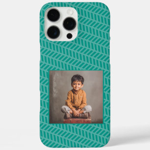 Minimalistic Birthday Gifts For Mom Chevron Print iPhone 16 Pro Max Case