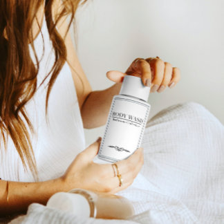 Minimalistic Body Wash Label Set