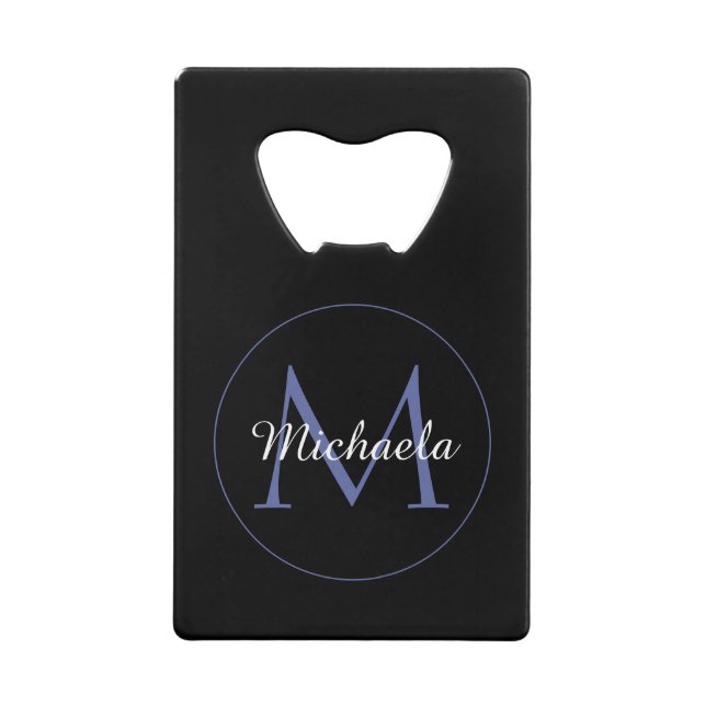 Minimalistic circle modern monogram initial name (Front)