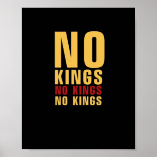 Minimalistic Design No Kings Rebellious No Kings C Poster