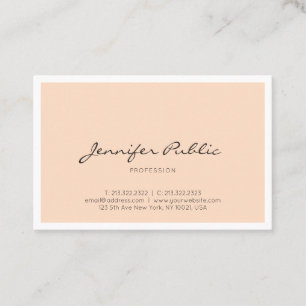 Minimalistic Elegant Design Professional Modern Business Card