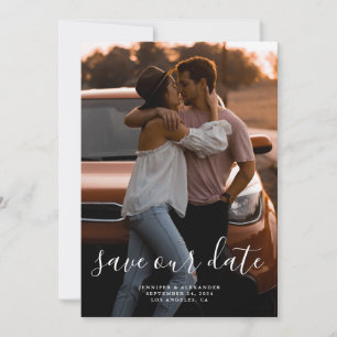 Minimalistic Elegant Save the Date
