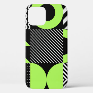 Minimalistic geometric seamless pattern in Scandin iPhone 12 Case
