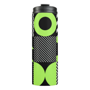 Minimalistic geometric seamless pattern in Scandin Thermal Tumbler