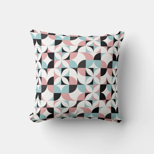 Minimalistic geometry, Scandinavian style artwork. Cushion (Front)