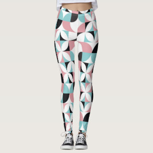 Minimalistic geometry, Scandinavian style artwork. Leggings