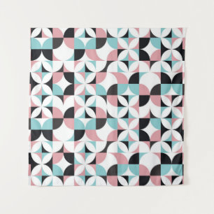 Minimalistic geometry, Scandinavian style artwork. Tapestry