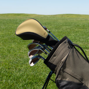 Minimalistic metallic gold background Case-Mate iP Golf Head Cover
