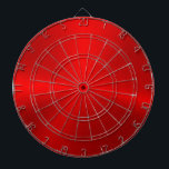 Minimalistic Metallic Red Texture Dartboard<br><div class="desc">Elegant metallic red texture brushed aluminium look.
Minimalistic simple modern,  slick design.</div>