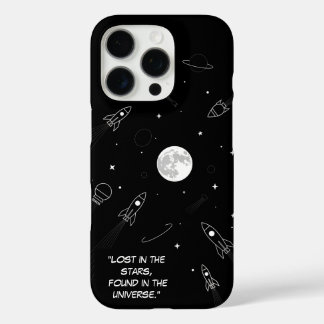 minimalistic modern iPhone Case astronomy